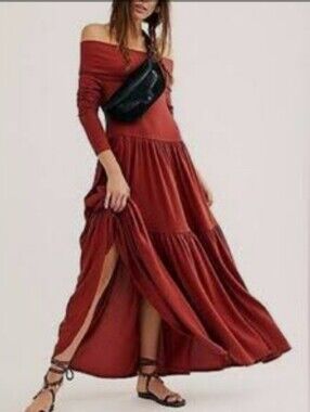 Free People Waffle Rib Knit Dress